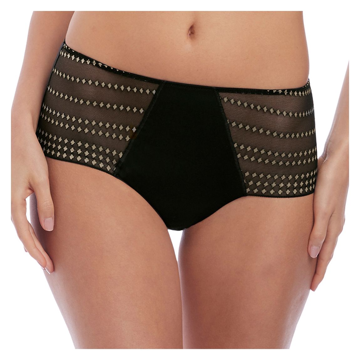 Black/Champagne Respect Full Brief main product photo