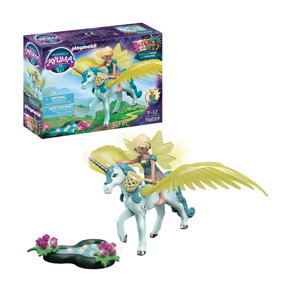 Adventures of Ayuma Crystal Fairy with Unicorn - 70809 main product photo