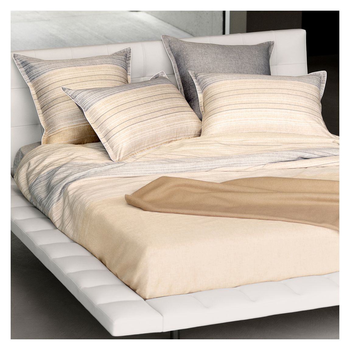 Desert Vibes Super King Duvet Cover, Cream main product photo