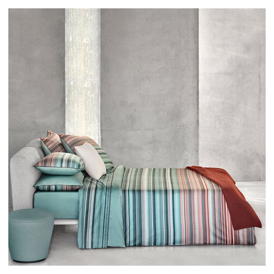Minutia Double Duvet Cover, Blue main product photo