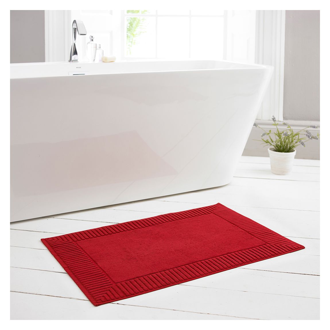 Bliss Bath Mat, Berry main product photo