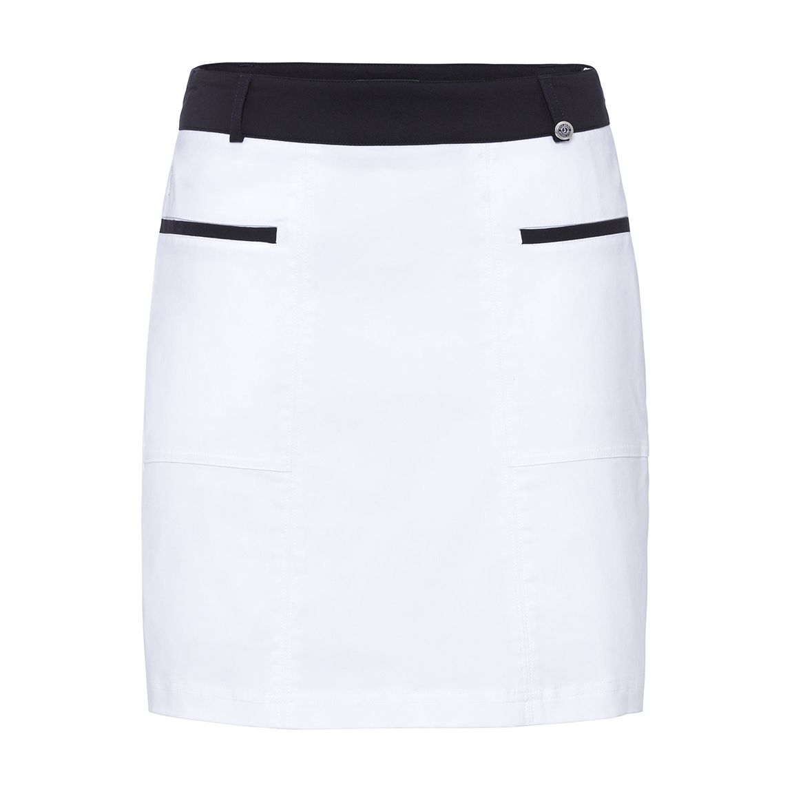 White Cruise Stretch Skort main product photo