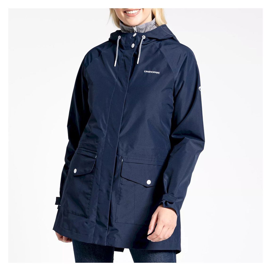 Navy Waterproof Shell Jacket main product photo