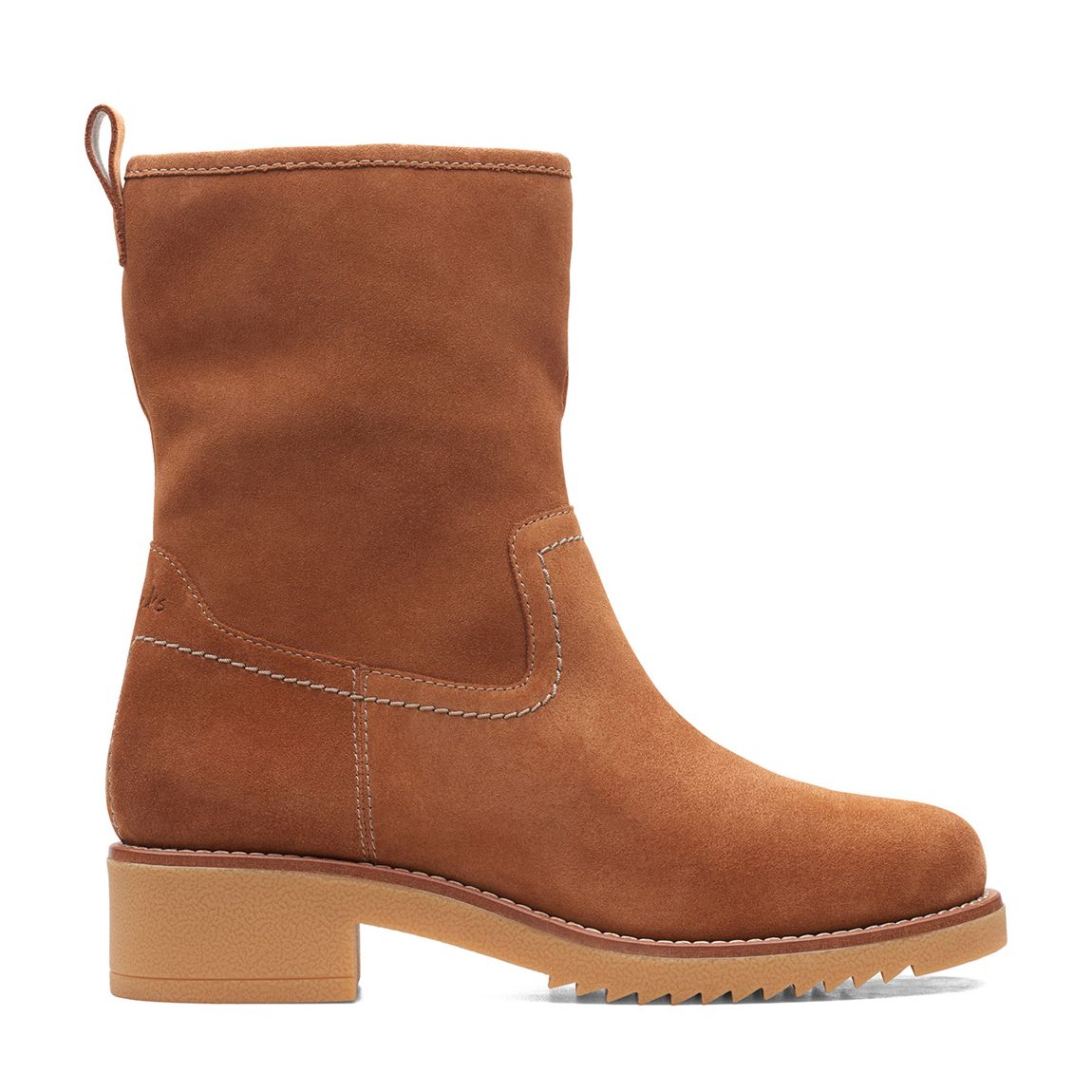 Tan Suede Eden Boot main product photo