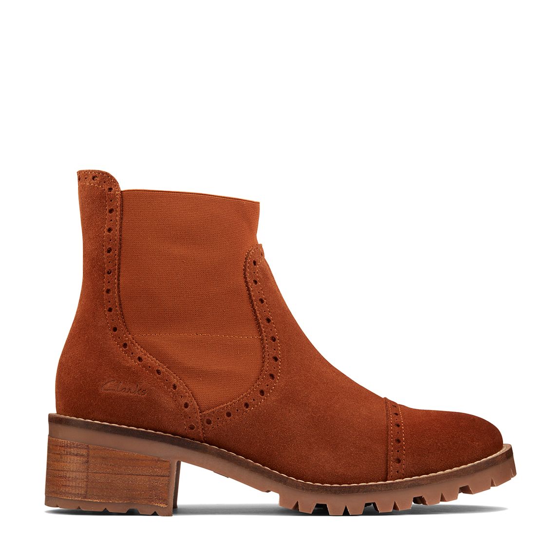 Tan Suede Roseleigh Chelsea Boot main product photo