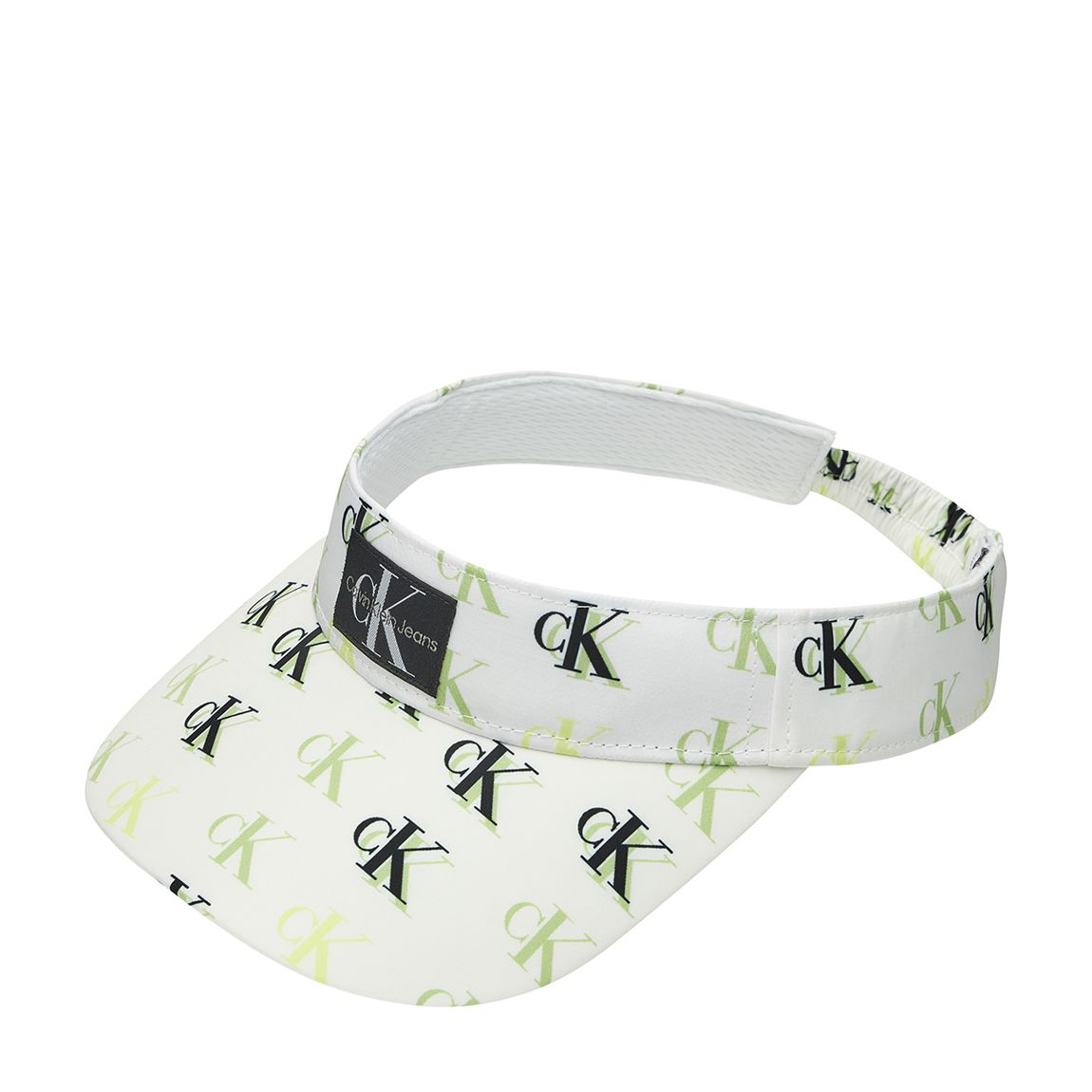 Boy's White All Over Print Visor main product photo