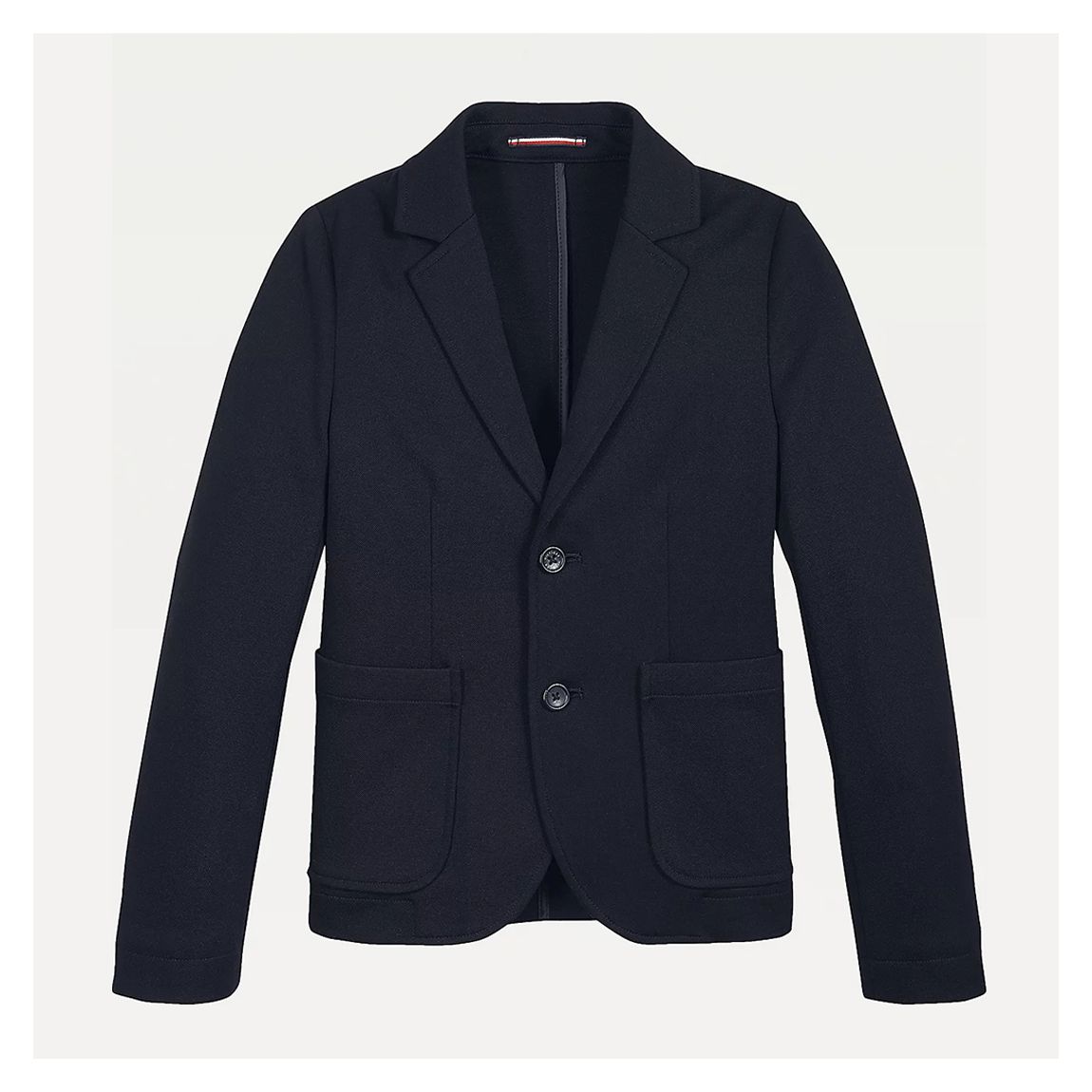 Younger Boy's Navy Comfort Stretch Jersey Blazer main product photo