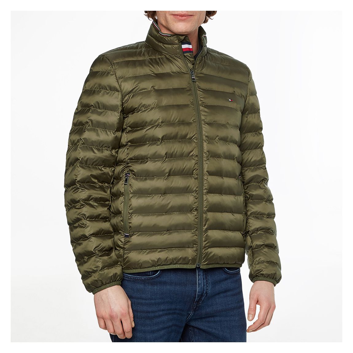 Khaki Core Packable Recycled Jacket main product photo