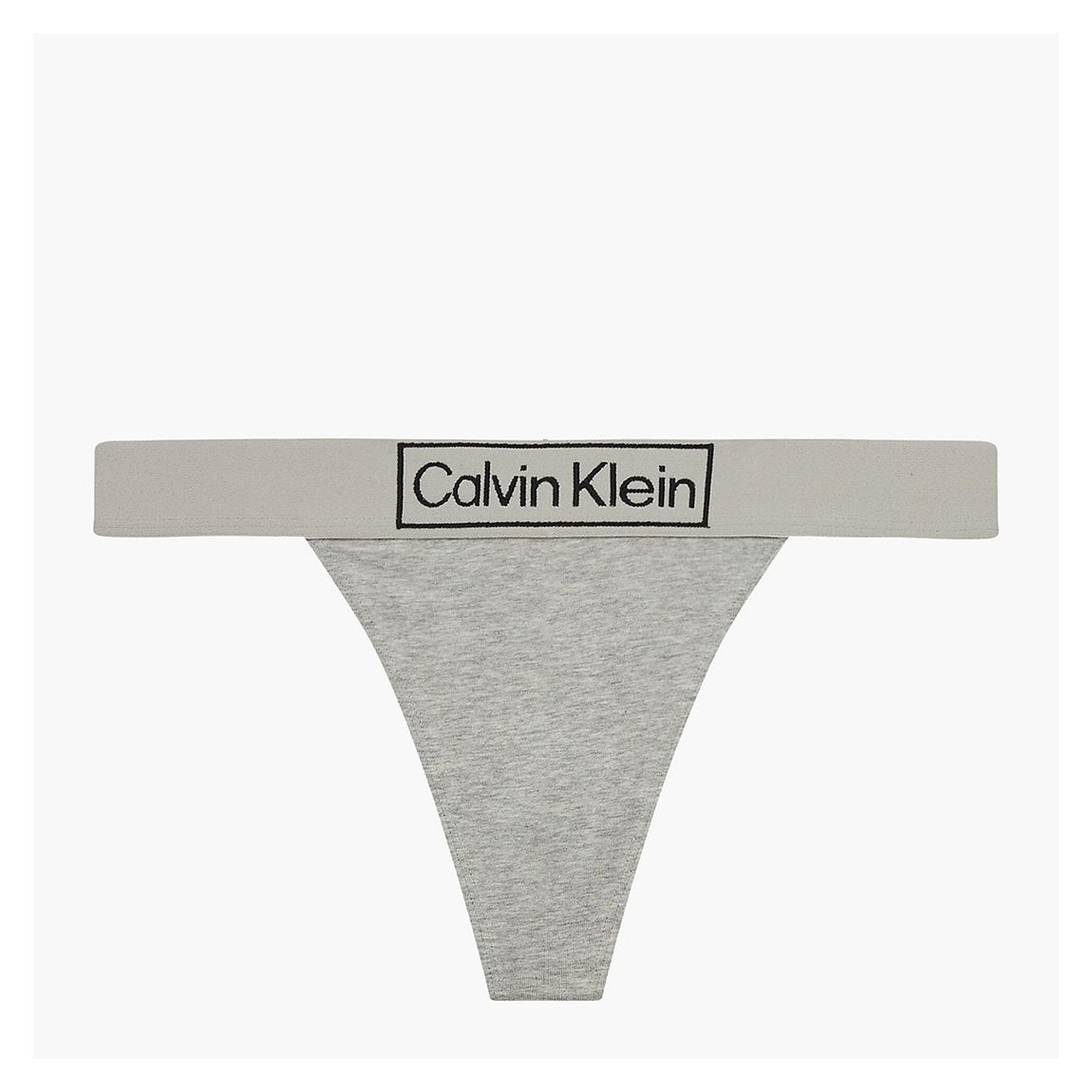 Grey Jersey Thong main product photo