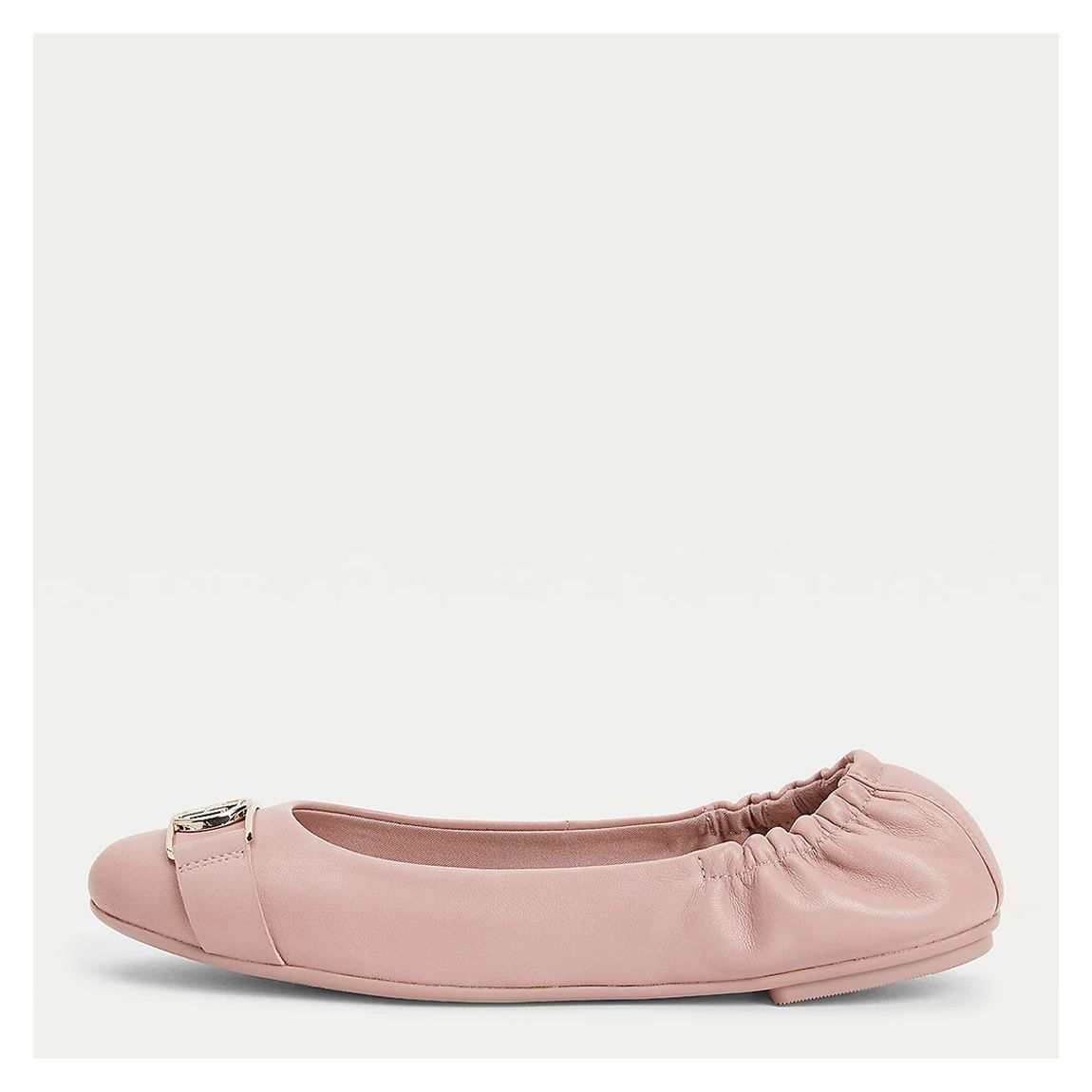 Pink Leaher Essentials Ballerina Shoes main product photo