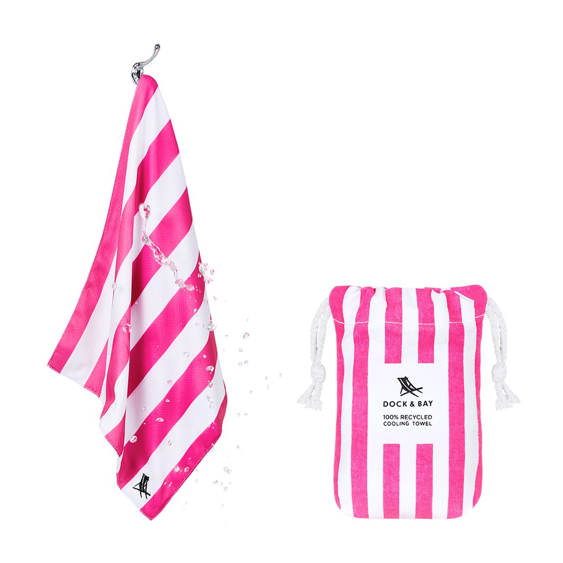 Cooling Cabana Towel, Phi Phi Pink main product photo