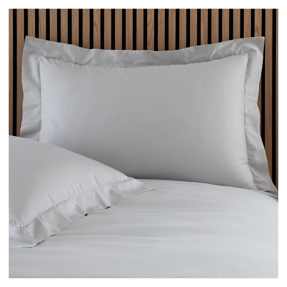 320TC Oxford Pillowcase, Silver main product photo