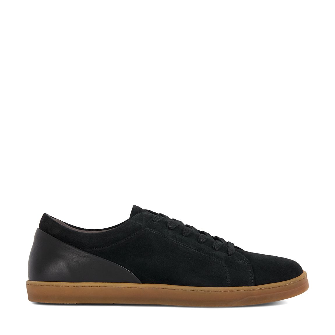 Black Brackla Suede Sneaker main product photo