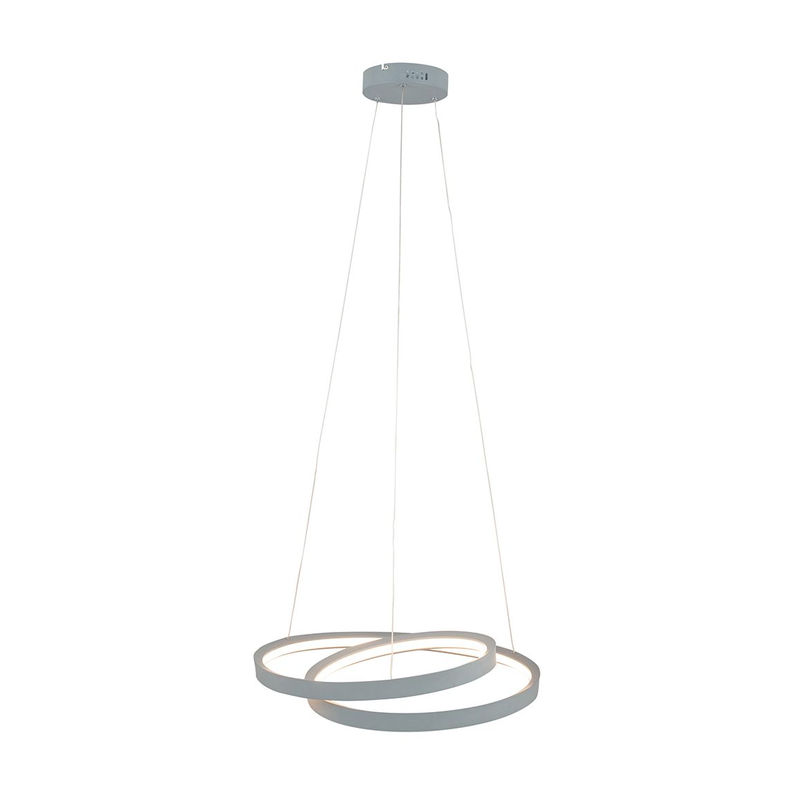 Neptune Grey LED Ring Pendant main product photo