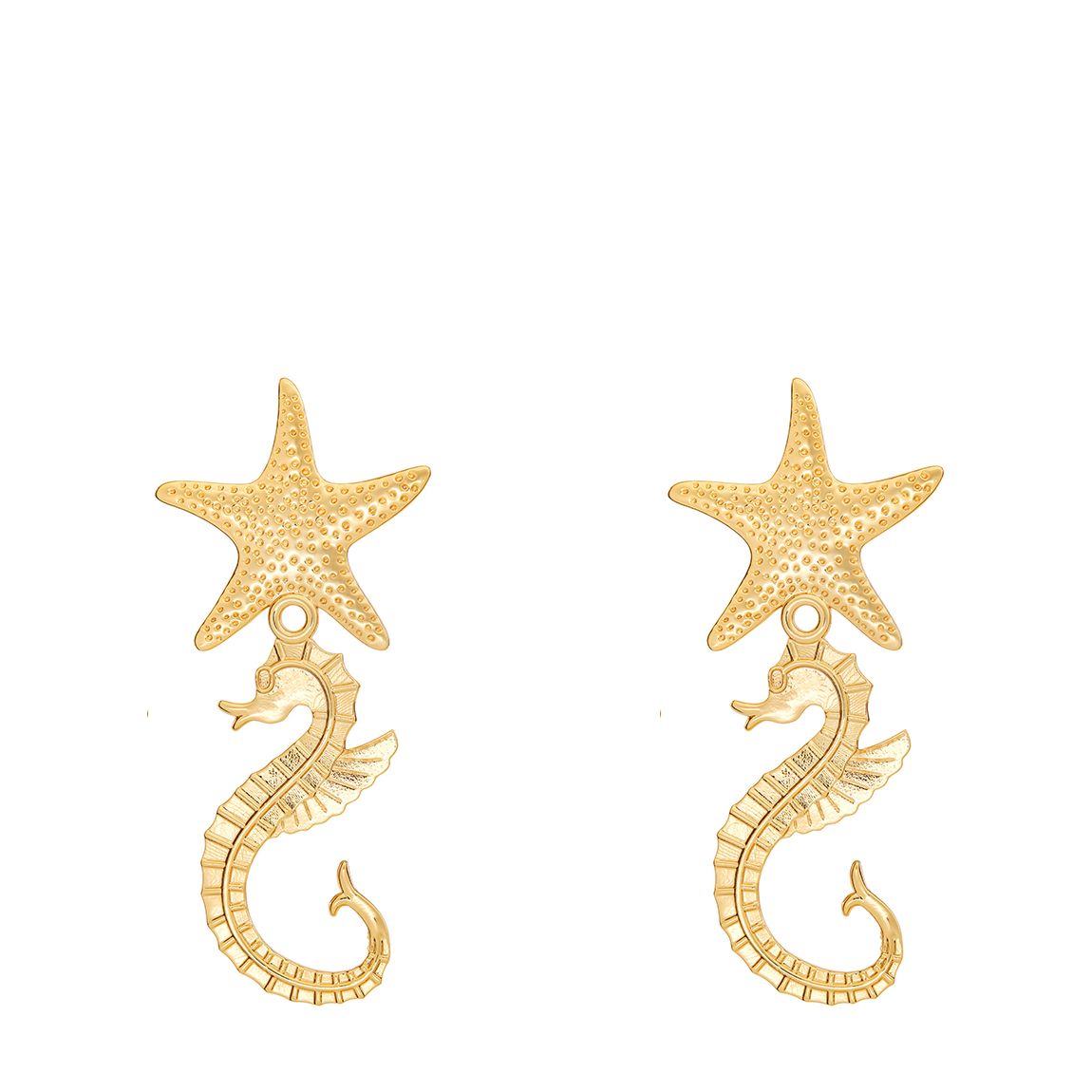 18k Gold Plated The Mauritius Earrings main product photo