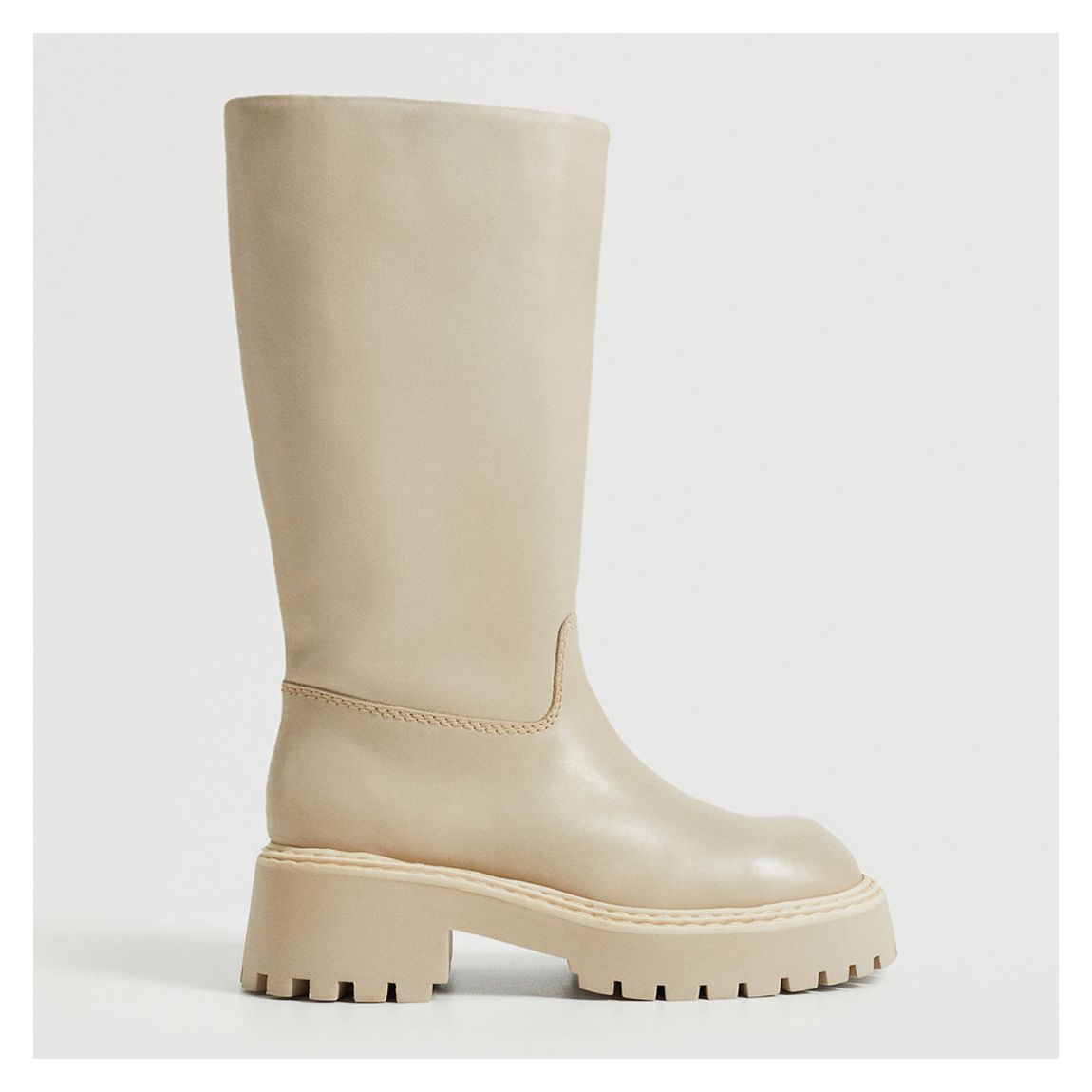 Beige Prima Tall Boot main product photo