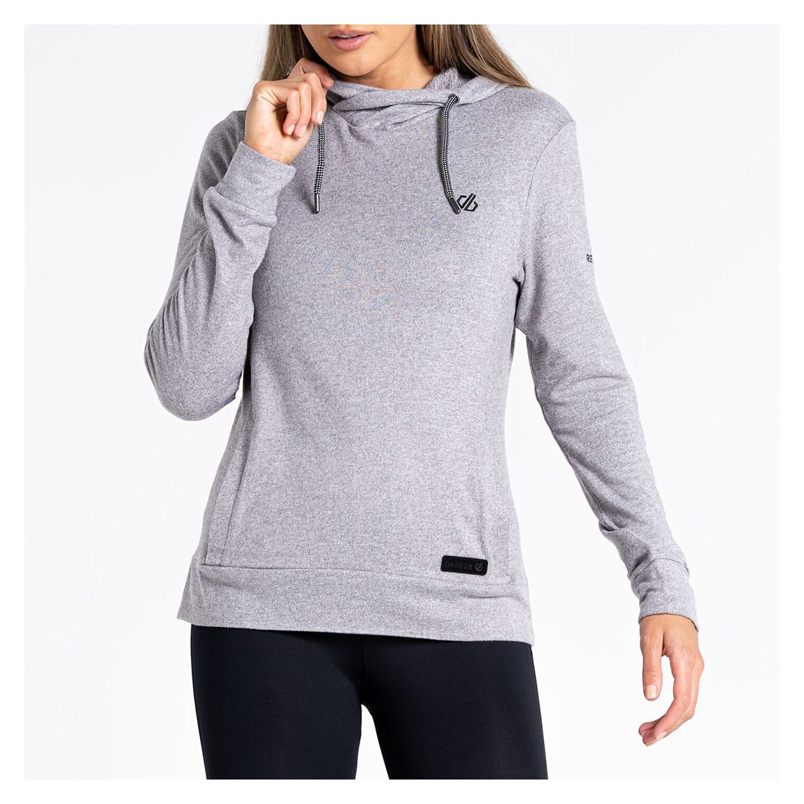 Grey Overheard Hooded Fleece main product photo