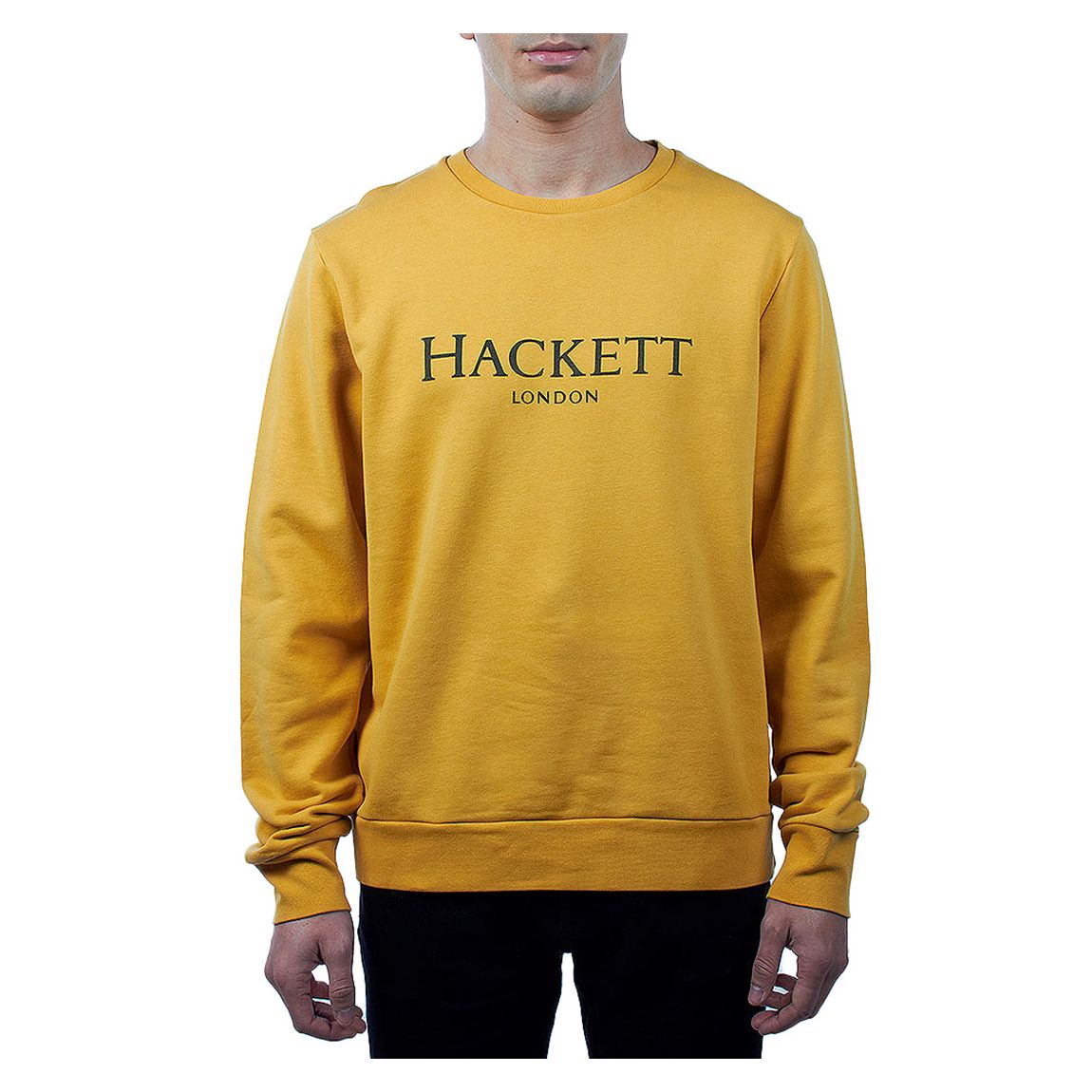 Yellow Chest Logo Cotton Sweatshirt main product photo