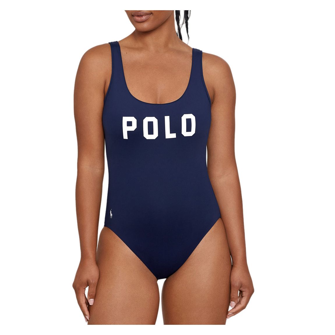 Navy Polo Swimsuit main product photo