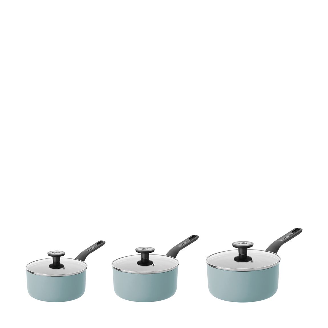 3 Piece Slate Saucepan Set main product photo