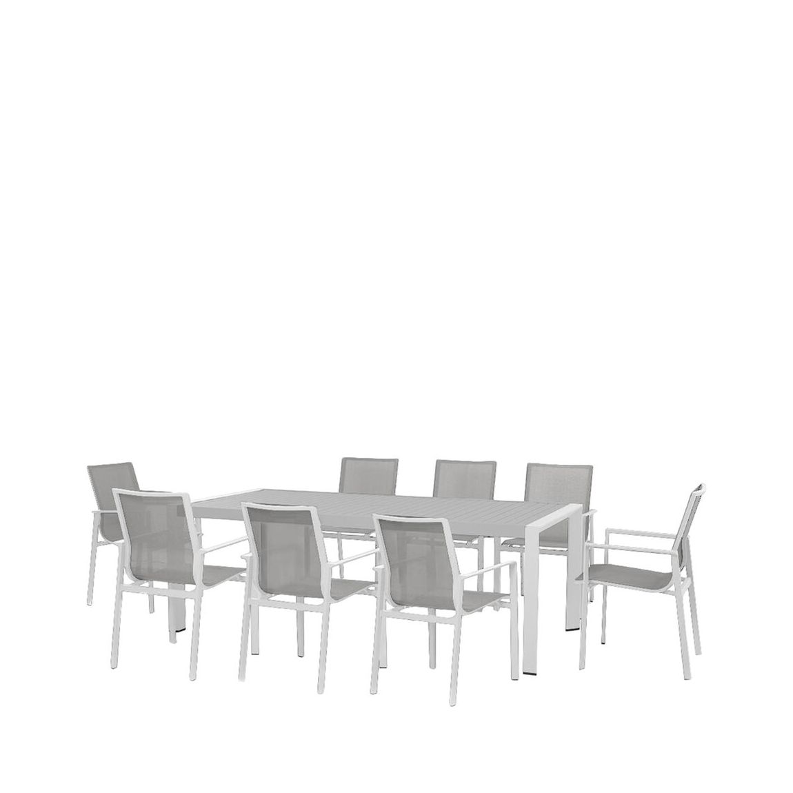 New York 8 Seat Rectangular Dining Set main product photo