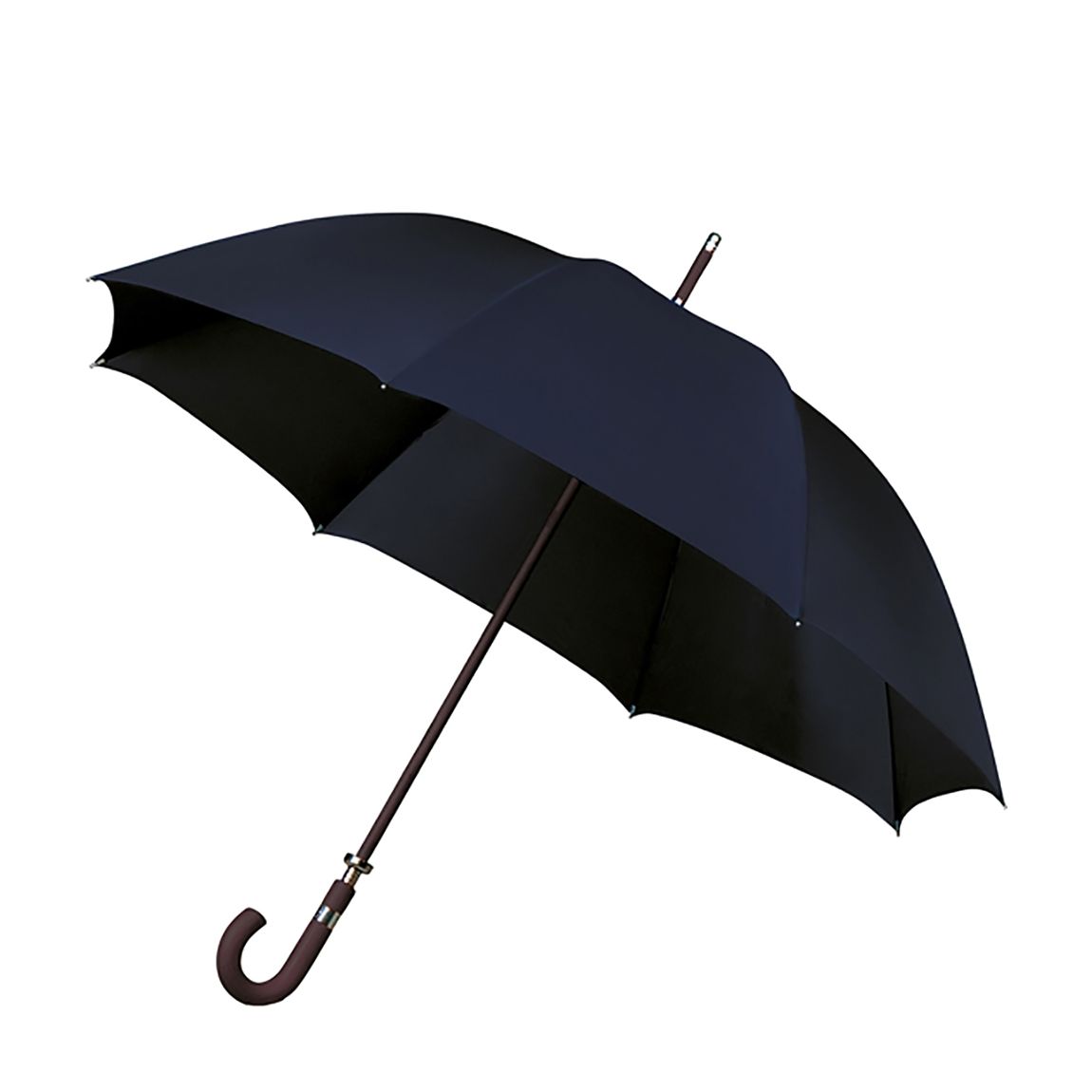 Women's Large Navy Blue Wind Resistant Umbrella main product photo