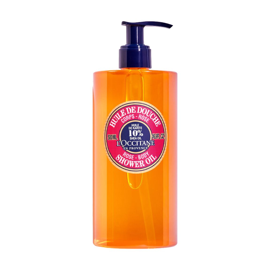 Shea Rose Shower Oil 500ml main product photo