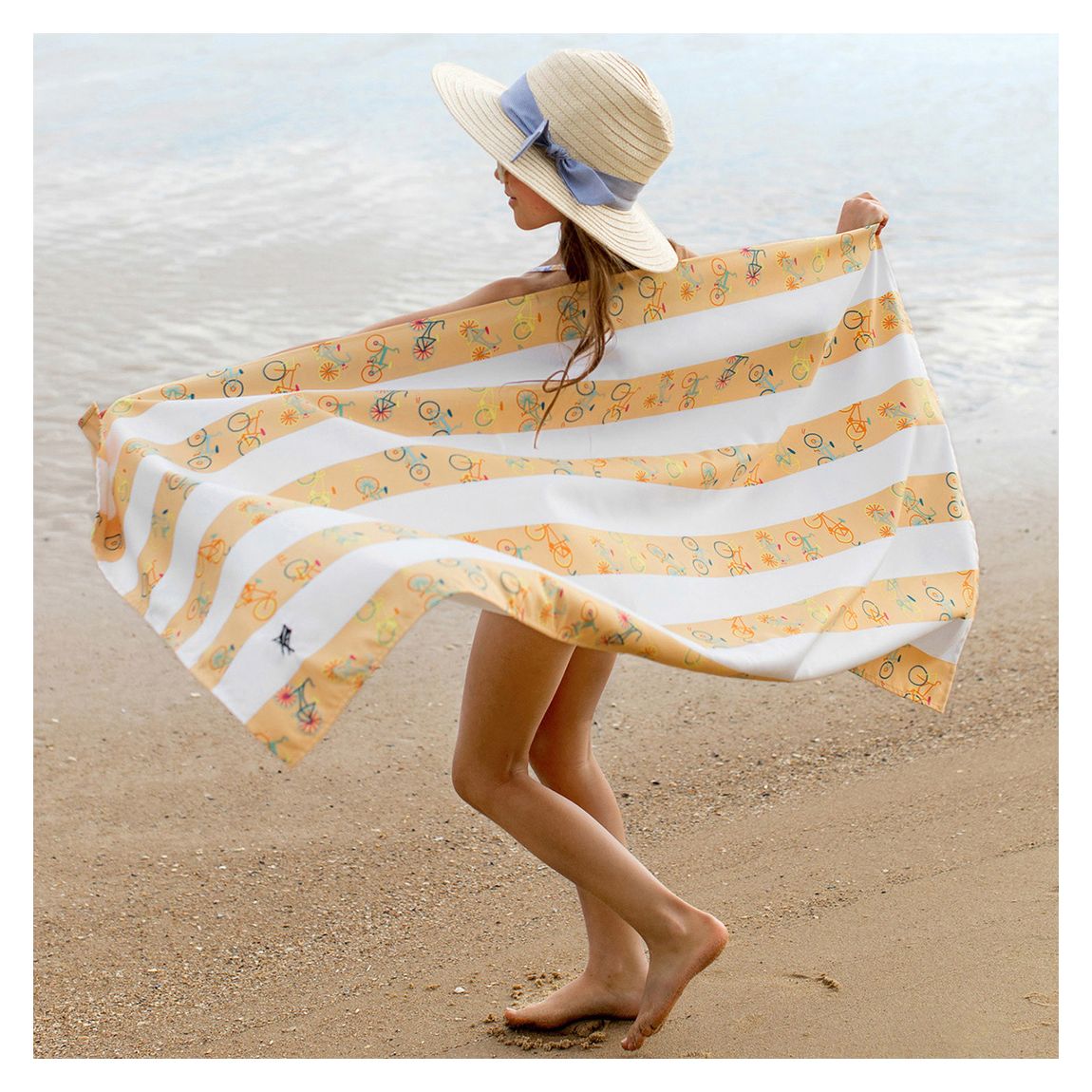 Kids Beach Towel, Medium, Bike Bike Baby main product photo
