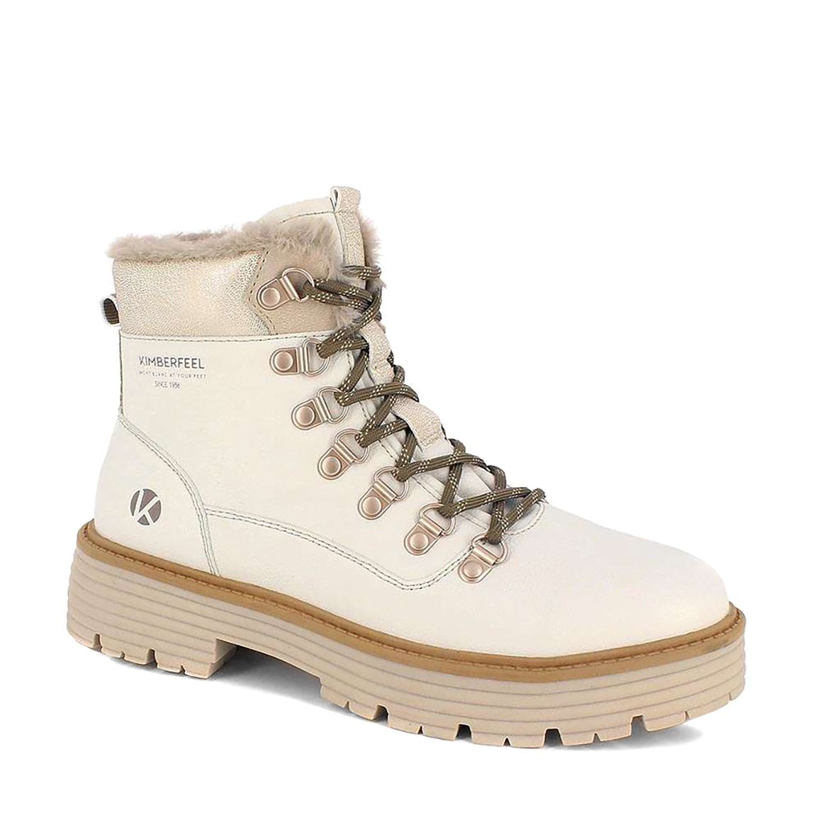 White Hannha Boots main product photo