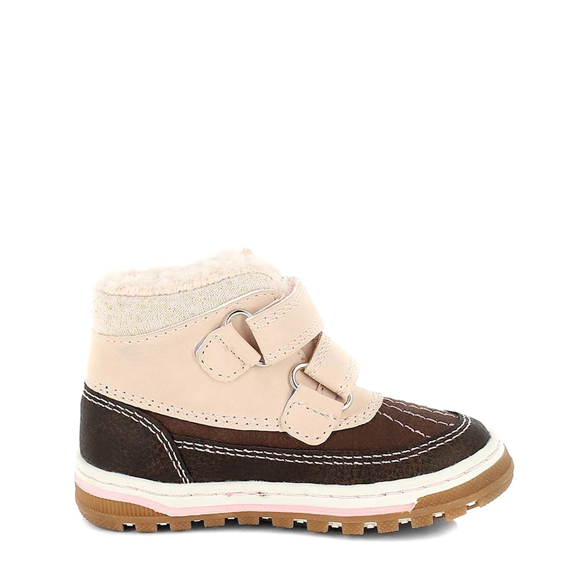 Kids Rose Pink Thais Low Snow Boots main product photo