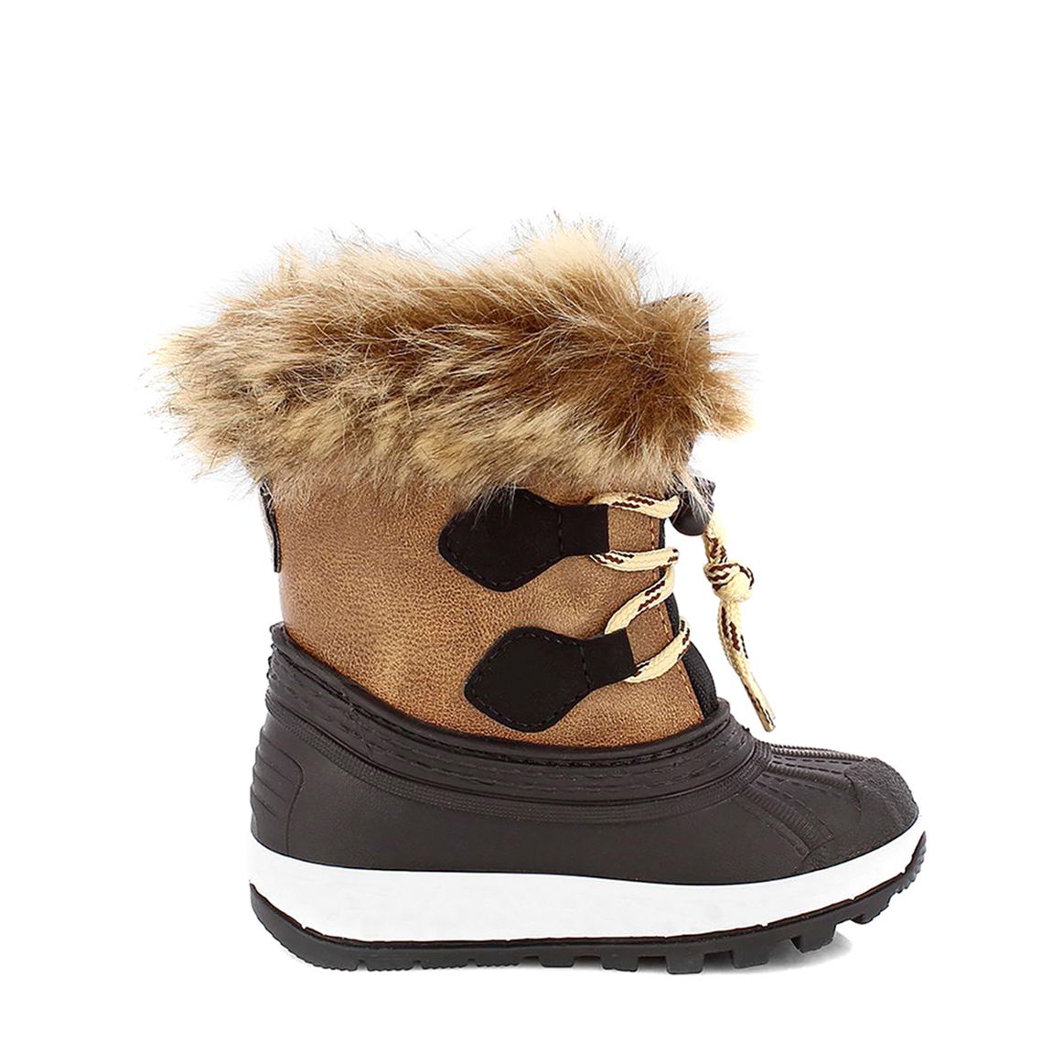 Kids Brown/Tan Owen Snow Boots main product photo