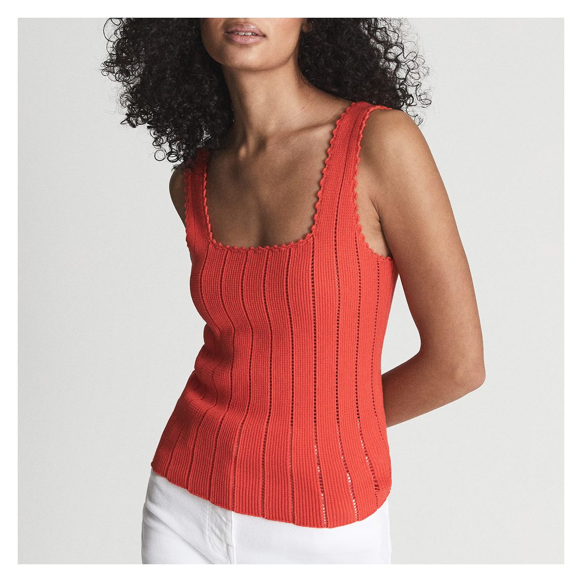 Red Dory Stitch Design Vest Top main product photo