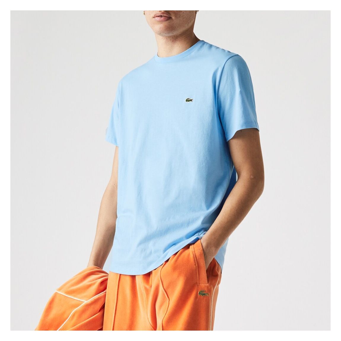 Pale Blue Relaxed Fit T-Shirt main product photo