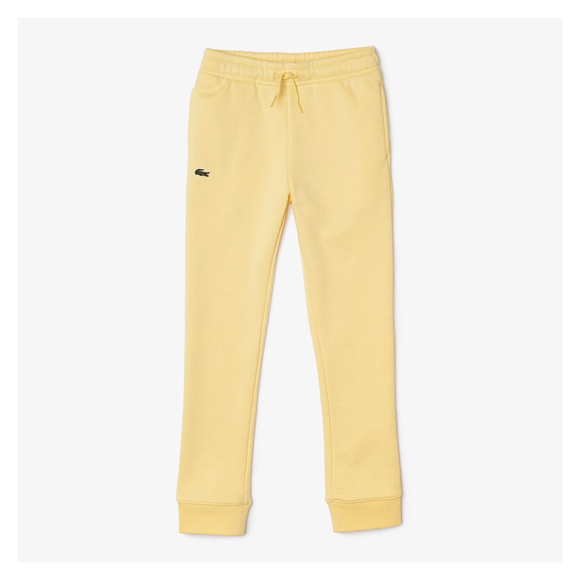 Teen's Yellow Cotton Blend Joggers main product photo