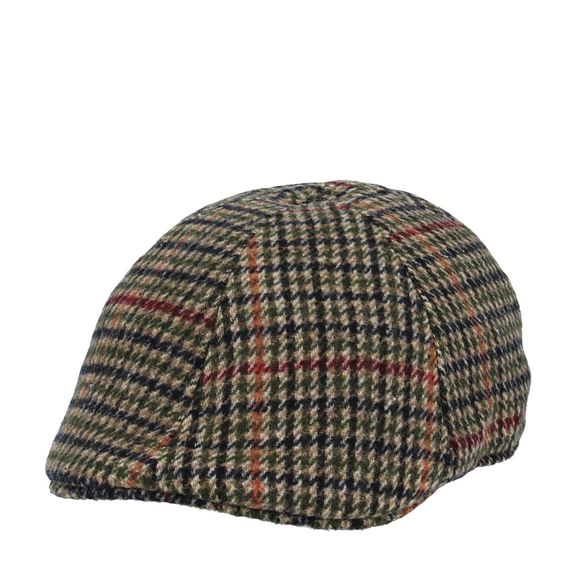 Unisex Beige Wool Flat Cap main product photo