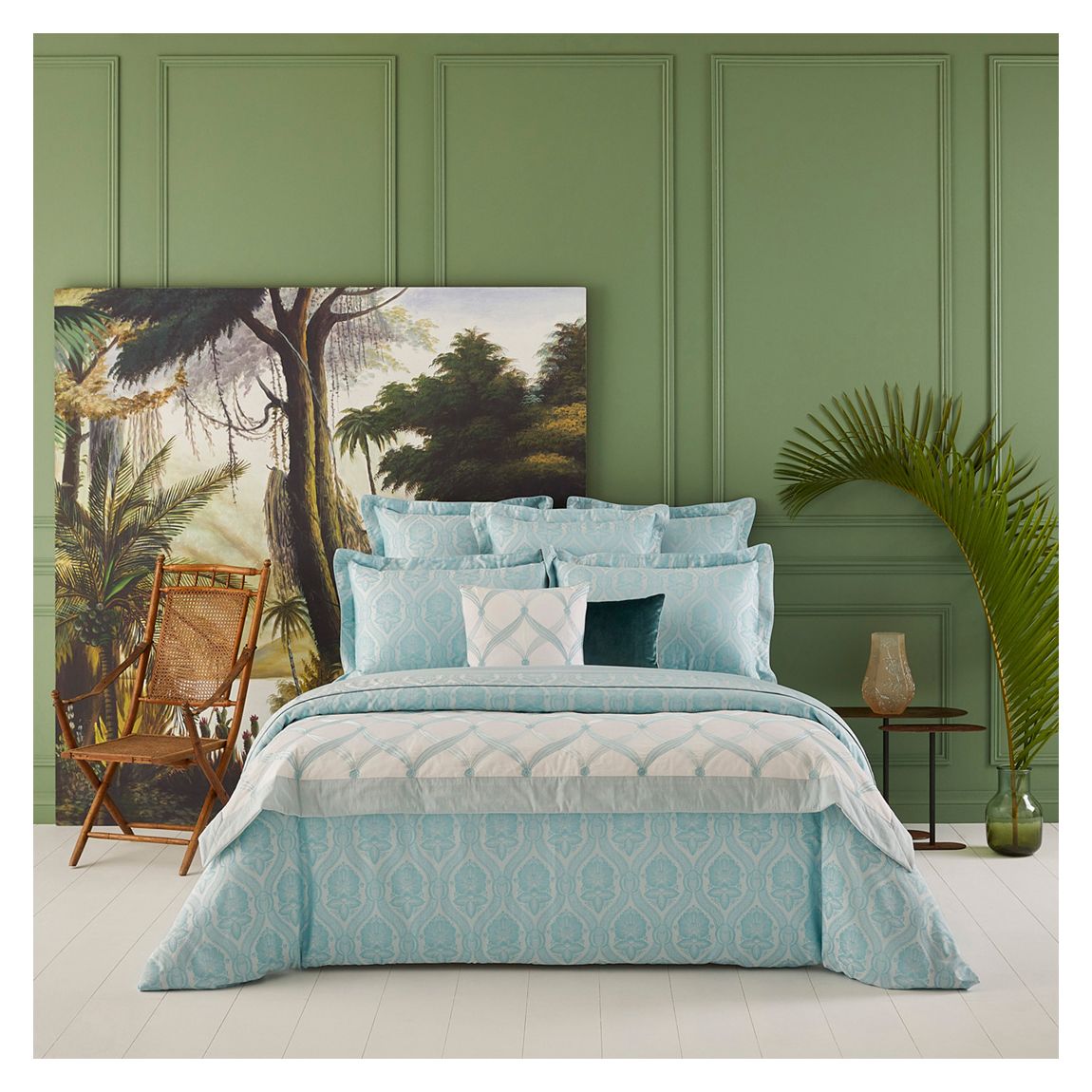 Nilbleu Double Duvet Cover, Blue main product photo
