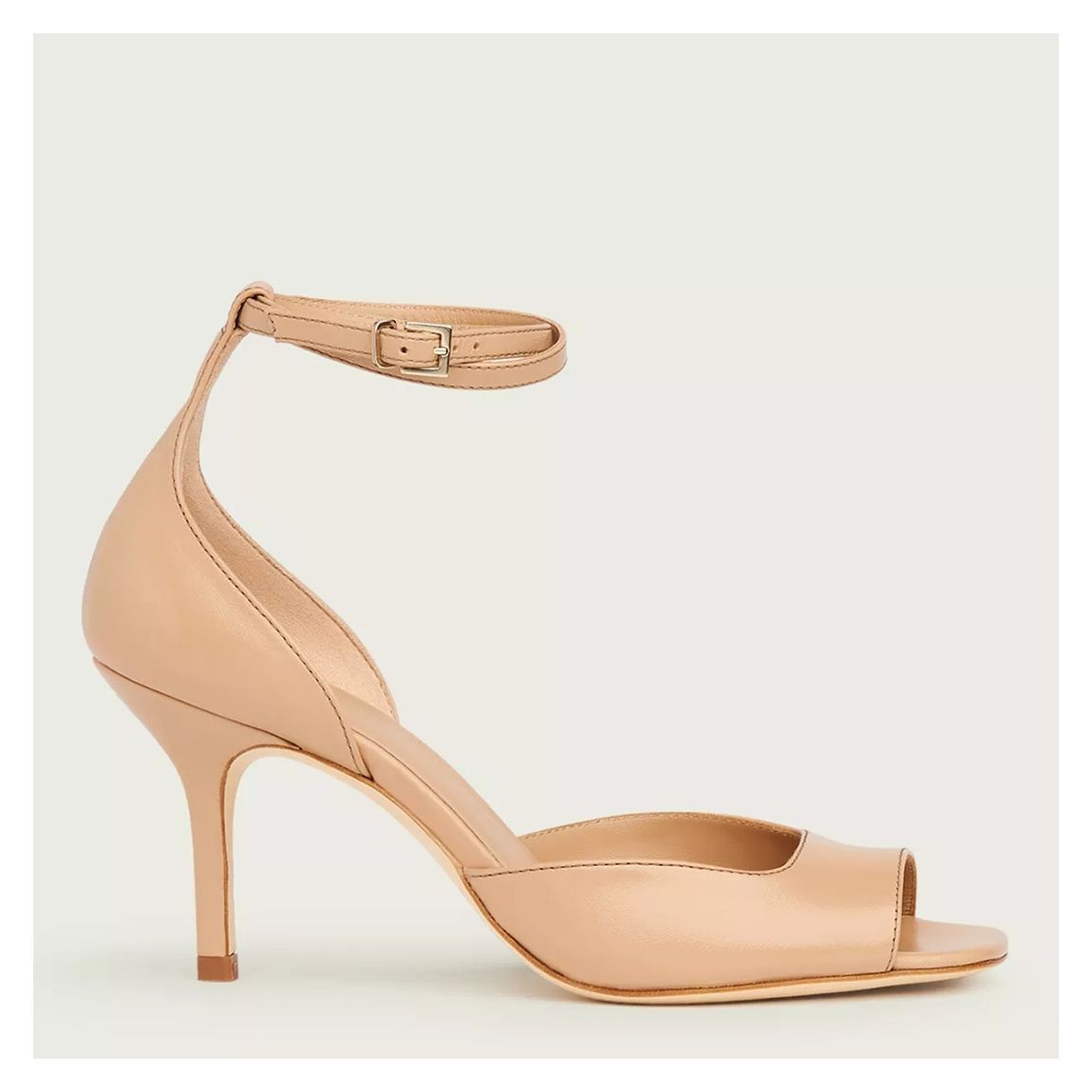 Beige Leather Noreen Sandals main product photo