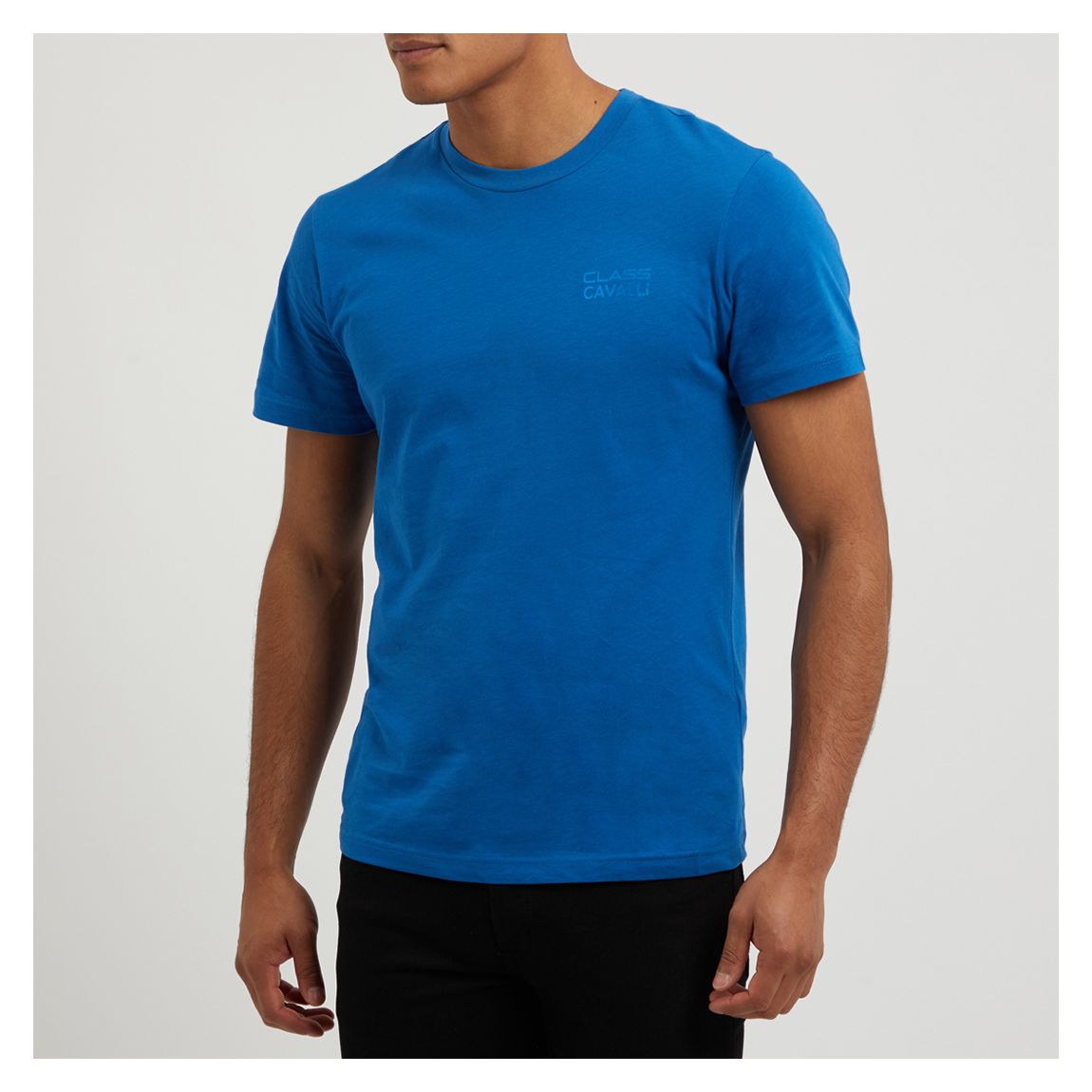 Blue Back Logo Cotton T-Shirt main product photo