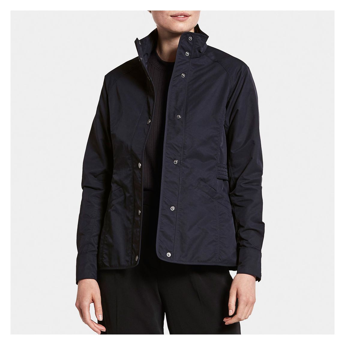 Dark Blue Water Repellant Breathable Jacket main product photo