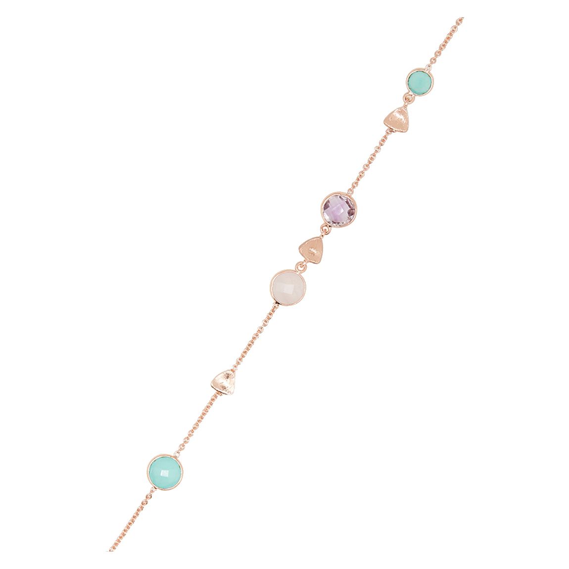 Rose/Brass Multicolour Bracelet main product photo