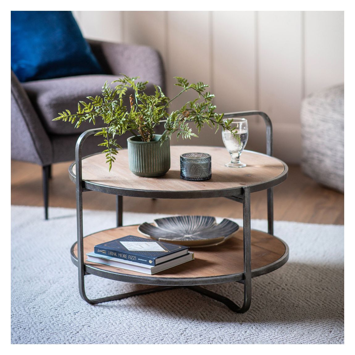 Yucaipa Coffee Table, Oak main product photo