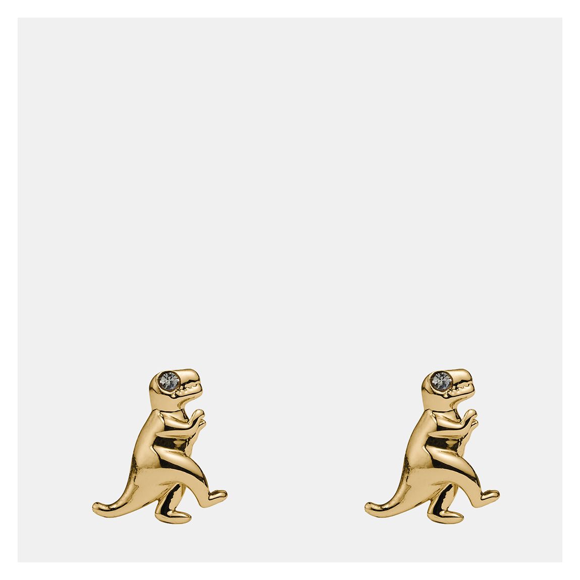 Gold Rexy Stud Earrings main product photo