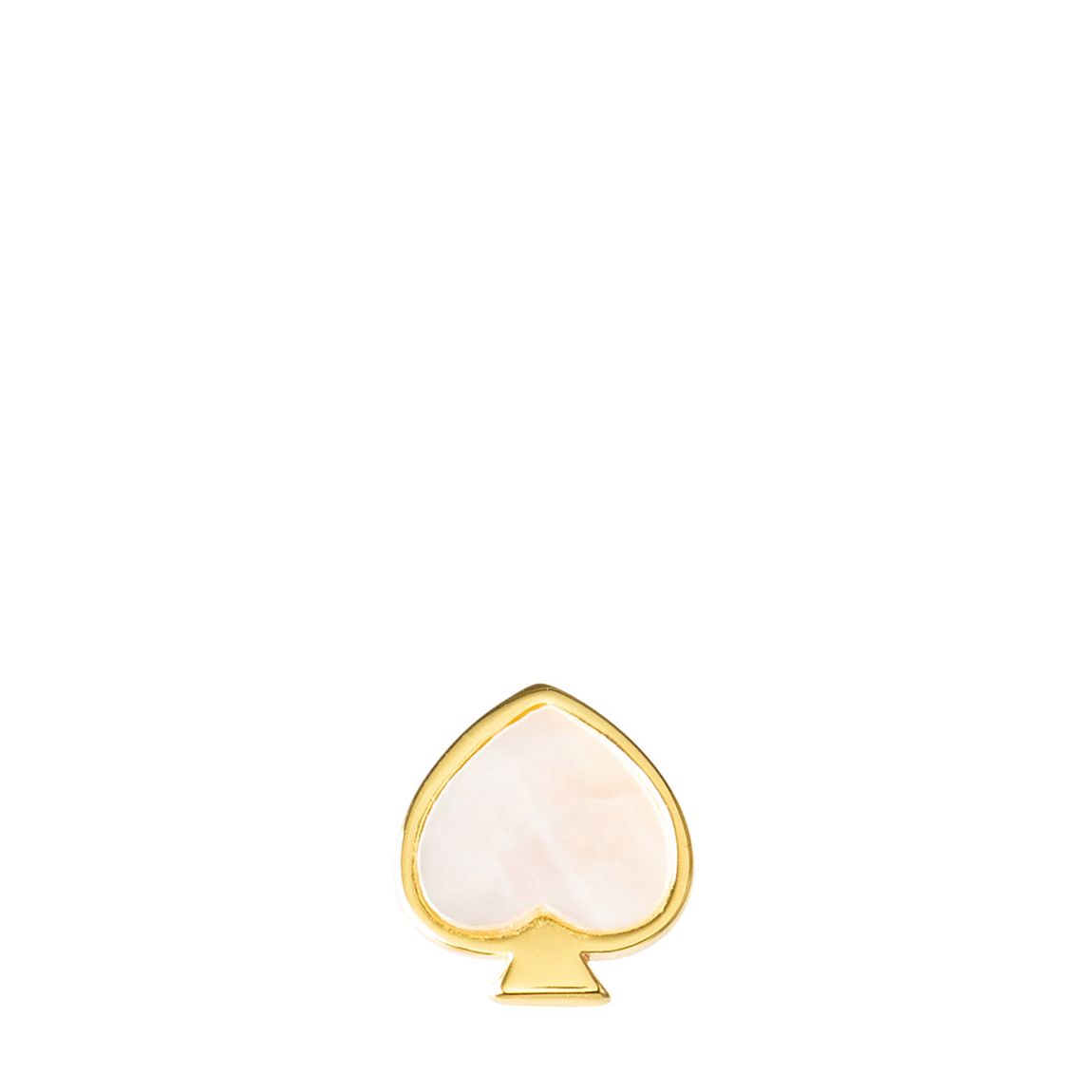 Cream Multicolour Signature Spade Stud Earrings main product photo