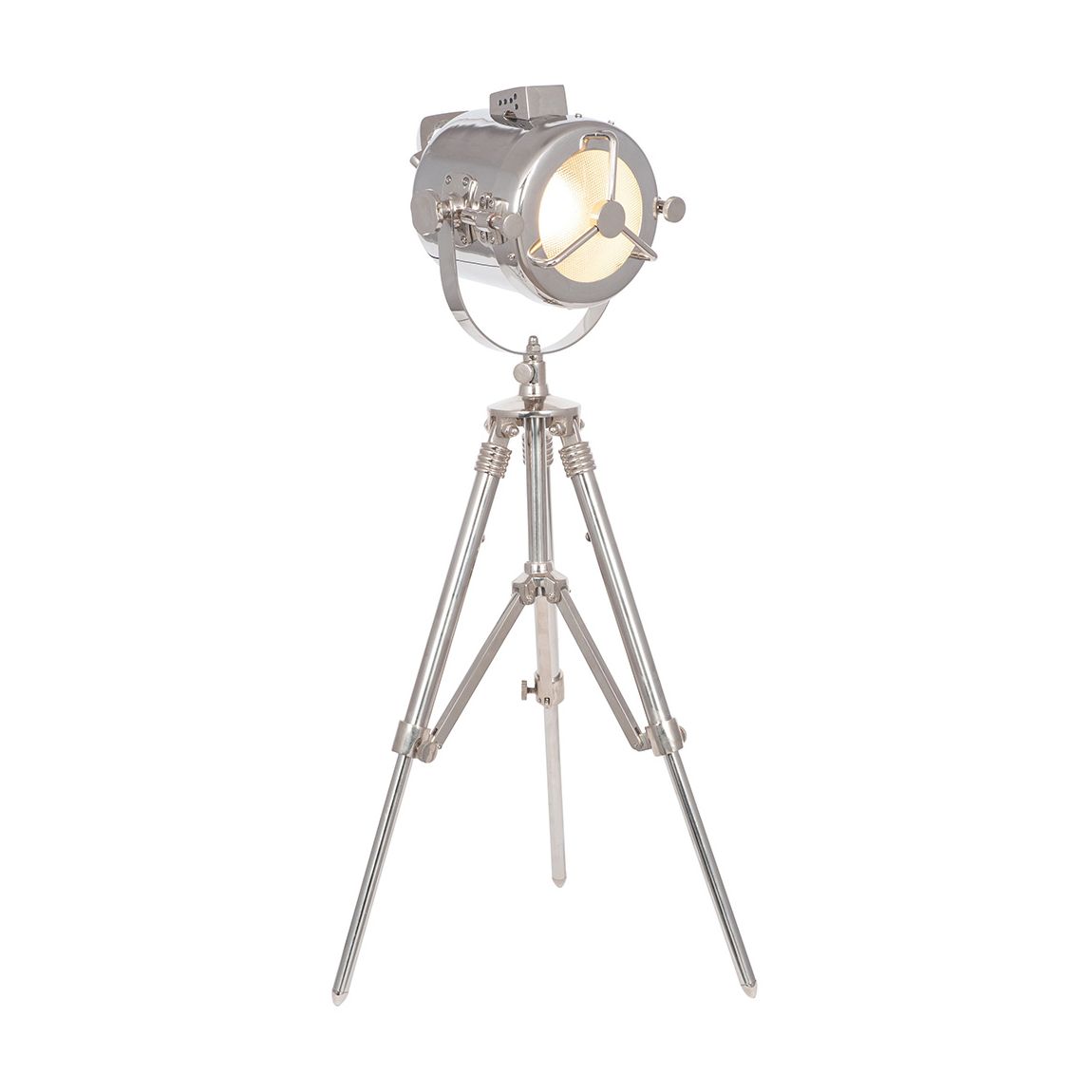 Marine Nickel Searchlight Table Lamp main product photo