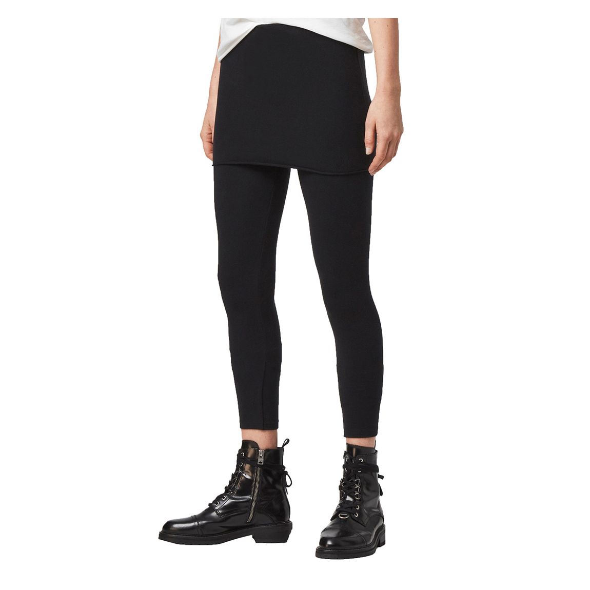 Black Raffi Skirt Leggings main product photo
