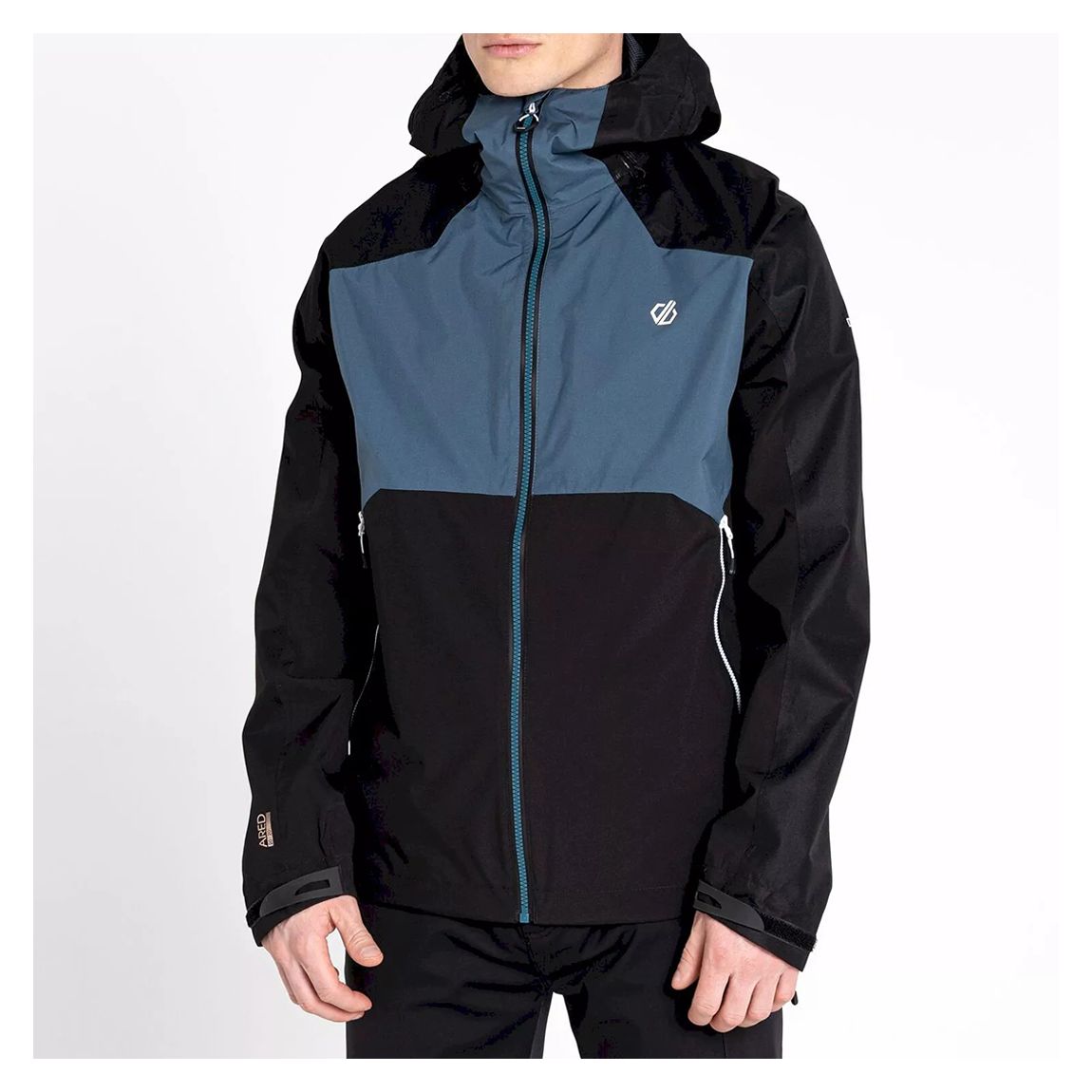 Black/Grey Insulated Ski Jacket main product photo