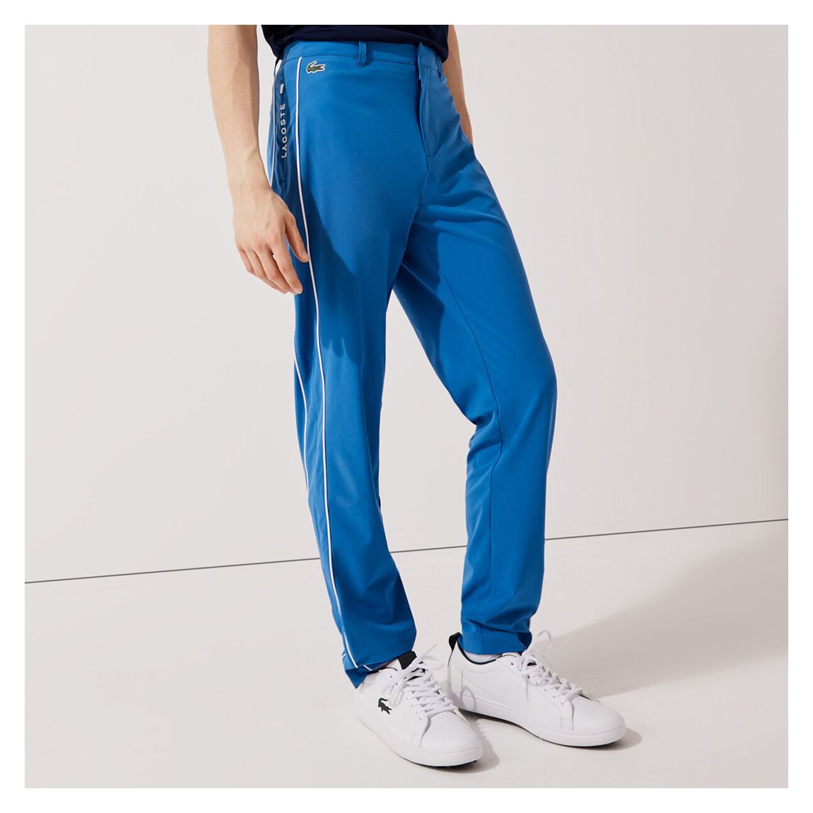 Blue Leg Stripe Chino Trousers main product photo