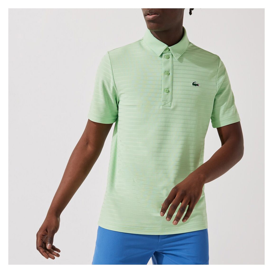 Mint Green Short Sleeve Polo Shirt main product photo