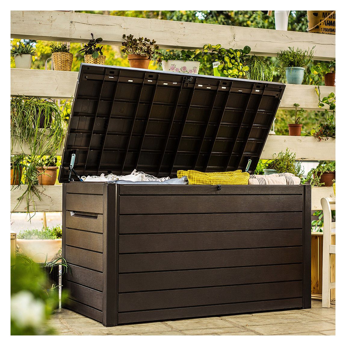 XXL Deck Box, Brown main product photo