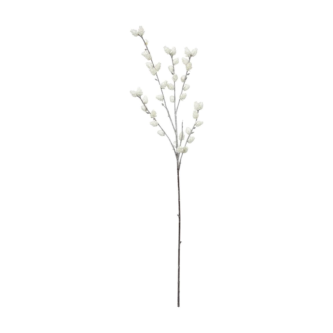 Pinecone Spray White, Set of 3 main product photo
